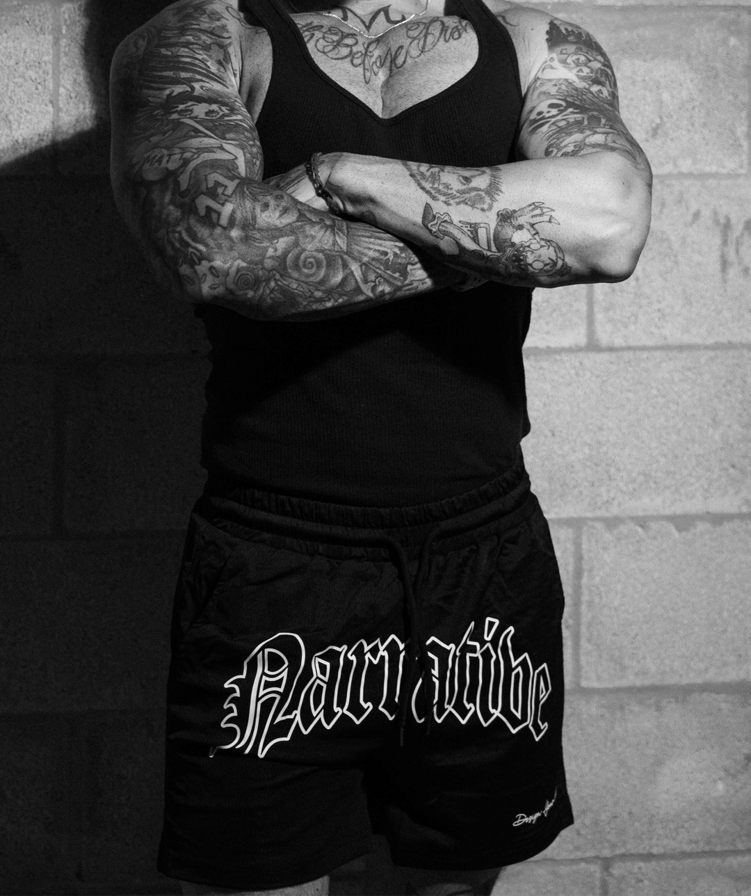 Signature Logo Shorts Black