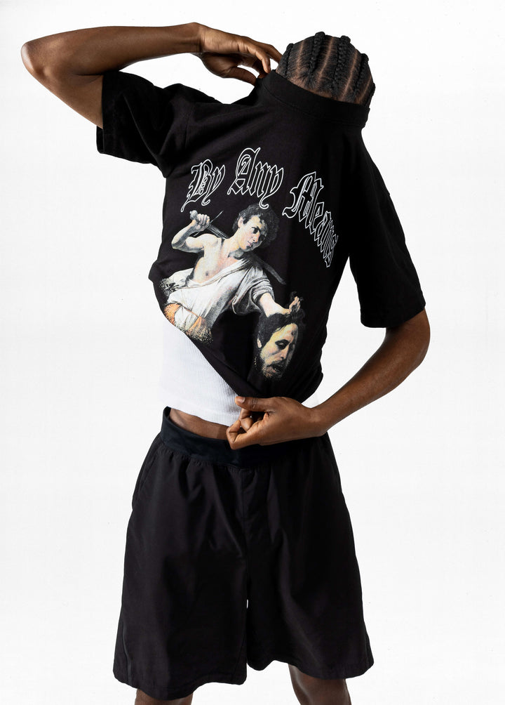 BY ANY MEANS T-SHIRT