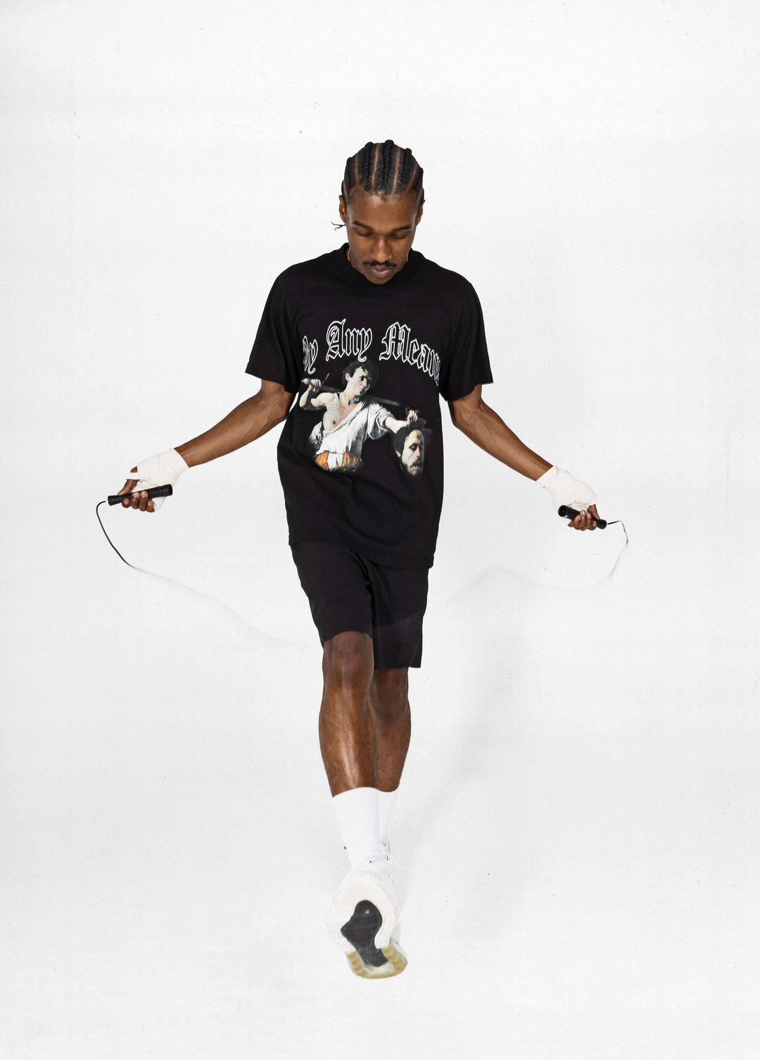 BY ANY MEANS T-SHIRT