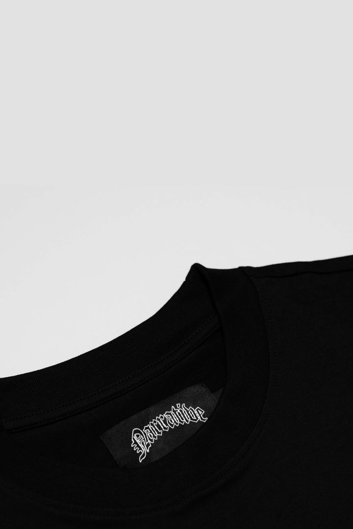 WINNER'S CIRCLE T-SHIRT IN BLACK